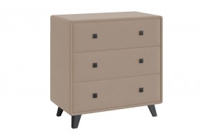 НИКОЛЬ Комод 3 ящика (бежевый) в Добрянке - dobryanka.ok-mebel.com | фото