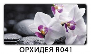 Обеденный раздвижной стол Бриз с фотопечатью Цветы R044 в Добрянке - dobryanka.ok-mebel.com | фото 14