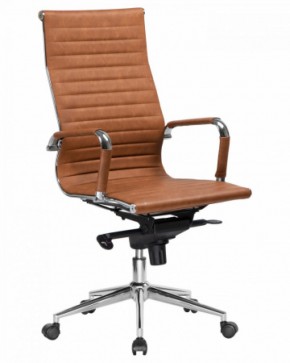 Офисное кресло для руководителей DOBRIN CLARK LMR-101F светло-коричневый №321 в Добрянке - dobryanka.ok-mebel.com | фото 2
