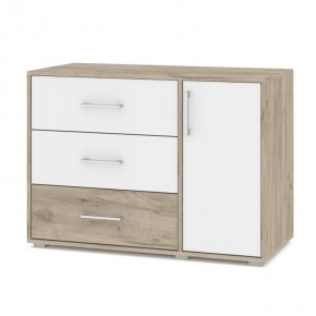 ОЛИВИЯ О63 Комод (дуб серый/белый) в Добрянке - dobryanka.ok-mebel.com | фото