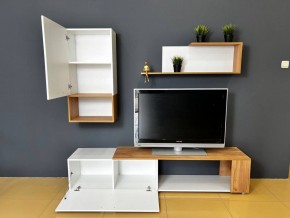ОСКАР NEXT Гостиная (дуб золотой/белый) в Добрянке - dobryanka.ok-mebel.com | фото 2