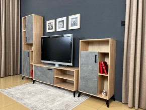ОСКАР TRIO Гостиная (дуб золотой/каспий темный) в Добрянке - dobryanka.ok-mebel.com | фото 3