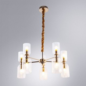 Подвесная люстра Arte Lamp Charm A1623LM-10GO в Добрянке - dobryanka.ok-mebel.com | фото 3