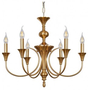 Подвесная люстра Arte Lamp Collinetta A4094LM-6PB в Добрянке - dobryanka.ok-mebel.com | фото