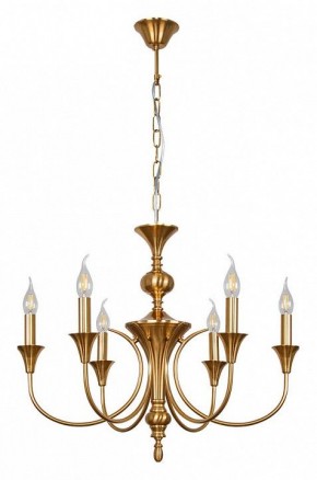 Подвесная люстра Arte Lamp Collinetta A4094LM-6PB в Добрянке - dobryanka.ok-mebel.com | фото 2