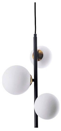 Подвесная люстра Arte Lamp Gemini A2243SP-3BK в Добрянке - dobryanka.ok-mebel.com | фото