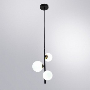 Подвесная люстра Arte Lamp Gemini A2243SP-3BK в Добрянке - dobryanka.ok-mebel.com | фото 3