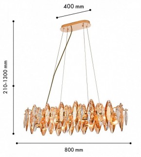 Подвесная люстра Favourite Glans 4719-8PC в Добрянке - dobryanka.ok-mebel.com | фото 4
