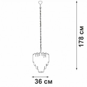 Подвесная люстра Vitaluce V58470 V58470-8/5 в Добрянке - dobryanka.ok-mebel.com | фото 4
