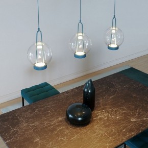 Подвесной светильник Eurosvet Frasco 50267/1 LED синий в Добрянке - dobryanka.ok-mebel.com | фото 4