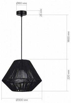 Подвесной светильник EVOLUCE ETTAN SLE6025-403-01 в Добрянке - dobryanka.ok-mebel.com | фото 5
