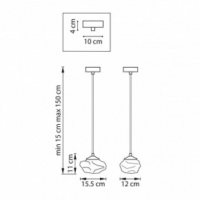 Подвесной светильник Lightstar Meringe 799033 в Добрянке - dobryanka.ok-mebel.com | фото 4