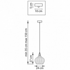 Подвесной светильник Lightstar Rocco 793116 в Добрянке - dobryanka.ok-mebel.com | фото 6