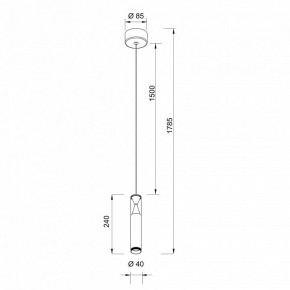 Подвесной светильник Mantra Spark 8967 в Добрянке - dobryanka.ok-mebel.com | фото 3