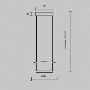 Подвесной светильник Maytoni Ambience MOD280PL-L23B3K1 в Добрянке - dobryanka.ok-mebel.com | фото 4