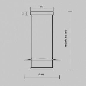 Подвесной светильник Maytoni Ambience MOD280PL-L30B3K1 в Добрянке - dobryanka.ok-mebel.com | фото 4