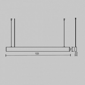 Подвесной светильник Maytoni BASIS P051PL-36W2.7-6K-W в Добрянке - dobryanka.ok-mebel.com | фото 7