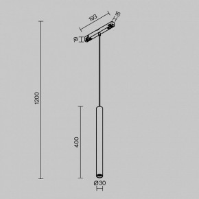 Подвесной светильник Maytoni Focus LED TR226-4-5WTW-M-DSZ-B в Добрянке - dobryanka.ok-mebel.com | фото 5