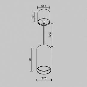 Подвесной светильник Maytoni Vol P100PL-20W3K-BS в Добрянке - dobryanka.ok-mebel.com | фото 7