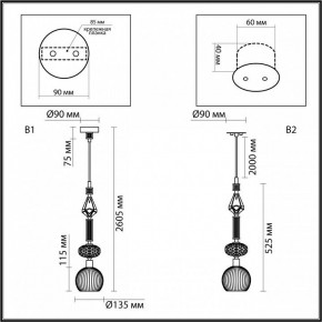 Подвесной светильник Odeon Light Terra 5414/1C в Добрянке - dobryanka.ok-mebel.com | фото 6