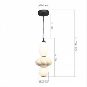 Подвесной светильник ST-Luce FLORENTINI SL6134.413.01 в Добрянке - dobryanka.ok-mebel.com | фото 4