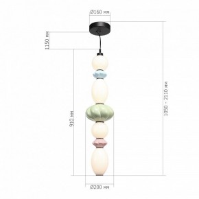 Подвесной светильник ST-Luce FLORENTINI SL6134.453.01 в Добрянке - dobryanka.ok-mebel.com | фото 4