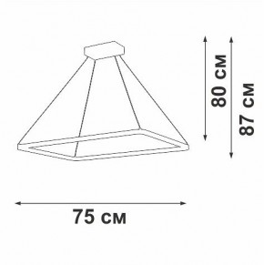 Подвесной светильник Vitaluce V2704 V2704-9/1S в Добрянке - dobryanka.ok-mebel.com | фото 3