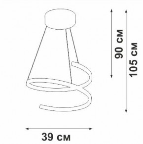 Подвесной светильник Vitaluce V3044 V3044-1/1S в Добрянке - dobryanka.ok-mebel.com | фото 4