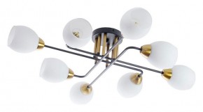 Потолочная люстра Arte Lamp Andrea A8141PL-8BK в Добрянке - dobryanka.ok-mebel.com | фото