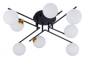 Потолочная люстра Arte Lamp Gemini A2243PL-8BK в Добрянке - dobryanka.ok-mebel.com | фото