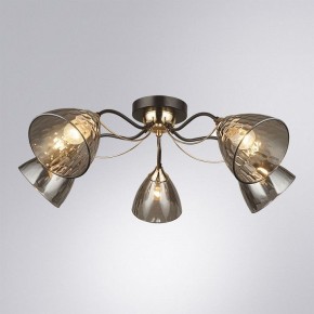 Потолочная люстра Arte Lamp Lily A4366PL-5BK в Добрянке - dobryanka.ok-mebel.com | фото 2
