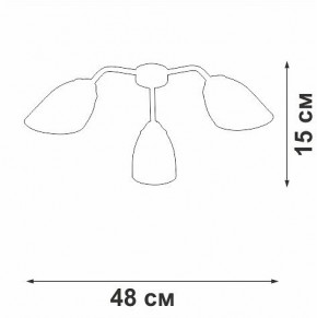 Потолочная люстра Vitaluce V31950 V31950/3PL в Добрянке - dobryanka.ok-mebel.com | фото 3