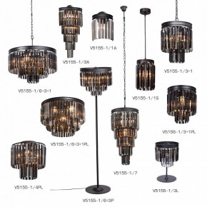 Потолочная люстра Vitaluce V5155 V5155-1/4PL в Добрянке - dobryanka.ok-mebel.com | фото 5