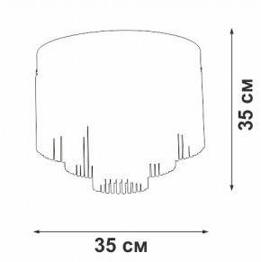 Потолочная люстра Vitaluce V53570 V53570-8/7PL в Добрянке - dobryanka.ok-mebel.com | фото 3