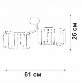 Потолочная люстра Vitaluce V5884 V5884-0/4PL в Добрянке - dobryanka.ok-mebel.com | фото 4