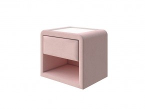 PROxSON Тумба Cube (Ткань: Велюр Ultra Розовый мусс) 52x41 в Добрянке - dobryanka.ok-mebel.com | фото