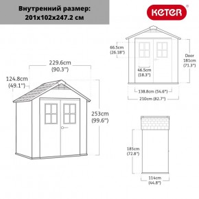 Сарай Окланд 754 (OAKLAND 754) в Добрянке - dobryanka.ok-mebel.com | фото 2