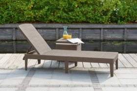 Шезлонг Джайпур (Jaipur Sun lounger) капучино в Добрянке - dobryanka.ok-mebel.com | фото 2