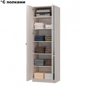Шкаф 2-х створчатый Зарина ШК-01 (ясень белый) в Добрянке - dobryanka.ok-mebel.com | фото 3