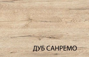 Шкаф 2D3S OSKAR , цвет дуб Санремо в Добрянке - dobryanka.ok-mebel.com | фото 4