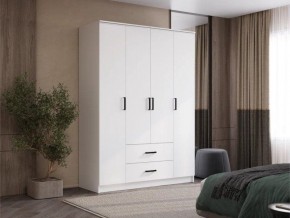 Шкаф 4-х створчатый Титан (белый) в Добрянке - dobryanka.ok-mebel.com | фото 5