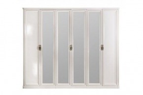 Шкаф 6-ти ств (2+2+2) с зеркалами Натали (комплект) в Добрянке - dobryanka.ok-mebel.com | фото 2