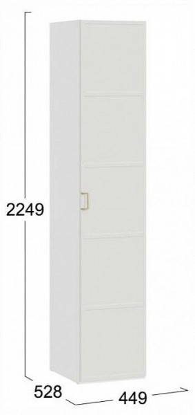 Шкаф для белья Стелла в Добрянке - dobryanka.ok-mebel.com | фото 4