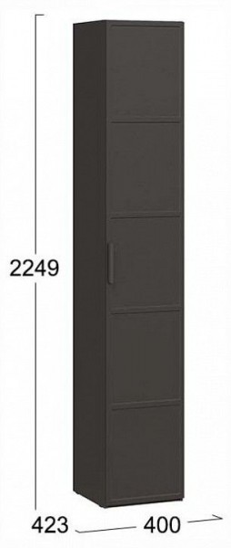 Шкаф для белья Стелла Исп.2 в Добрянке - dobryanka.ok-mebel.com | фото 4