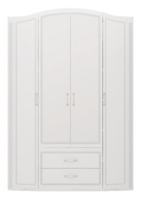 Шкаф для одежды 4-х дв.с ящиками Виктория 2 с зеркалами в Добрянке - dobryanka.ok-mebel.com | фото 1