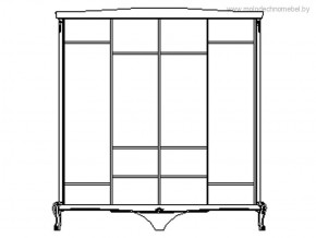 Шкаф для одежды Мокко ММ-316-01/04Б в Добрянке - dobryanka.ok-mebel.com | фото 2