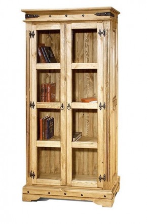 Шкаф книжный "Викинг 03" массив в Добрянке - dobryanka.ok-mebel.com | фото 2
