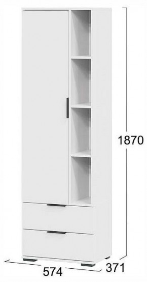 Шкаф комбинированный Агата в Добрянке - dobryanka.ok-mebel.com | фото 4
