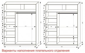 Шкаф-купе 1800 серии SOFT D8+D2+B2+PL4 (2 ящика+F обр.штанга) профиль «Графит» в Добрянке - dobryanka.ok-mebel.com | фото 7