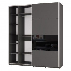 Шкаф-купе Харви ШКК-10 (графит) в Добрянке - dobryanka.ok-mebel.com | фото 2
